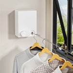 Load image into Gallery viewer, Telescopic Clothesline – Retractable Wall-Mounted Clothes Drying Rope for Laundry, Bathroom & Balcony