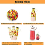 Load image into Gallery viewer, Portable Rechargeable Juicer Bottle Multipurpose