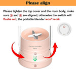 Load image into Gallery viewer, Portable Rechargeable Juicer Bottle Multipurpose