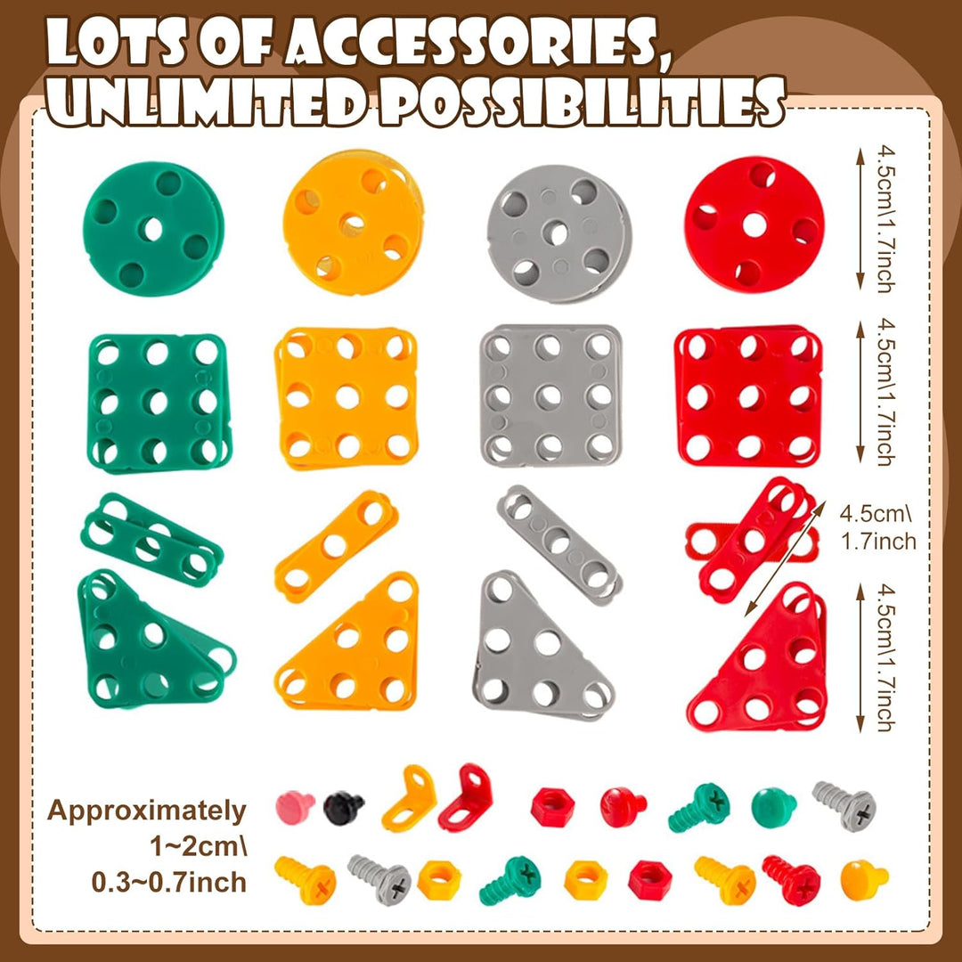 Screw Puzzle Suitcase Electric Toy For Kids