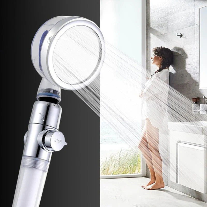 Turbo Spa Shower Head High Pressure with Purifying Filter