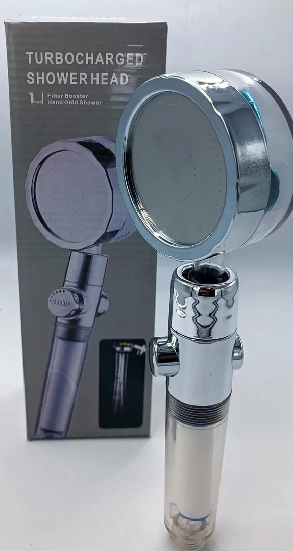Turbo Spa Shower Head High Pressure with Purifying Filter