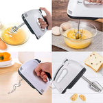 Load image into Gallery viewer, Super Hand Mixer Speed Electric with Turbo & Stainless Steel Attachments