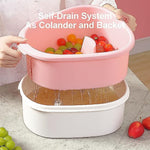 Load image into Gallery viewer, 720° Scrubbing Fruit &amp; Vegetable Cleaning Spinner
