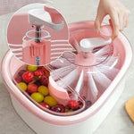 Load image into Gallery viewer, 720° Scrubbing Fruit &amp; Vegetable Cleaning Spinner
