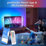 Load image into Gallery viewer, Ambient Smart Light – App Controlled RGB LED with Music Sync, Voice Control &amp; Smart Scheduling
