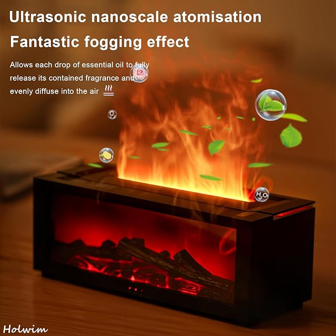 Aroma Diffuser with Flame Effect