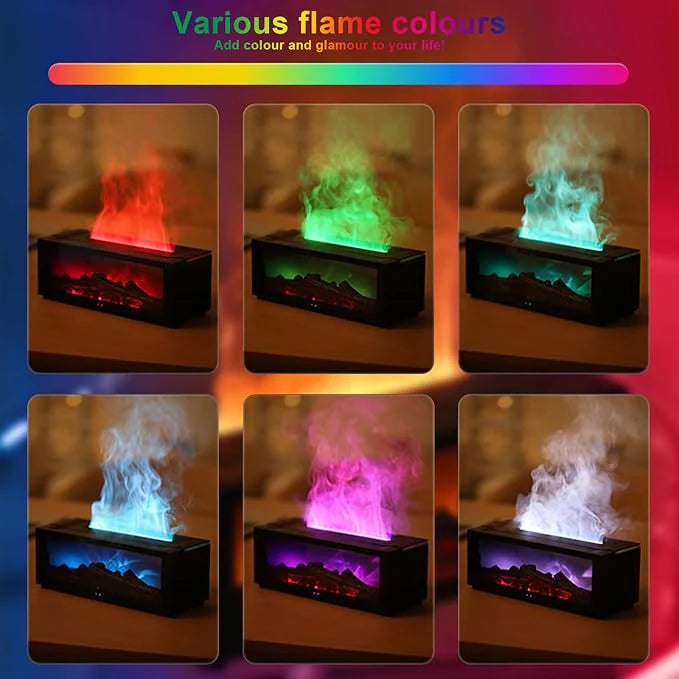 Aroma Diffuser with Flame Effect
