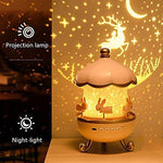 Load image into Gallery viewer, Bunny’s Carousel Projection Lamp
