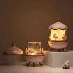 Load image into Gallery viewer, Bunny’s Carousel Projection Lamp
