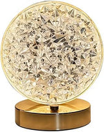 Load image into Gallery viewer, Crystal Round LED Table Lamp Elegant &amp; Modern Lighting
