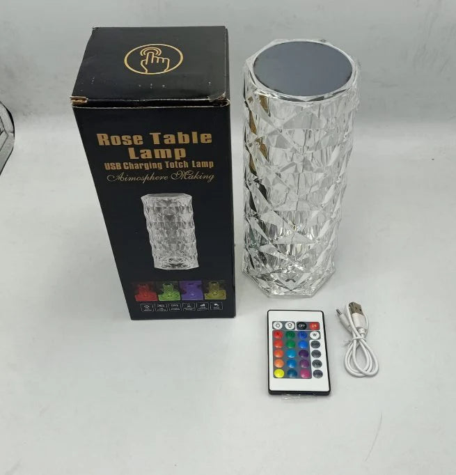 LED Crystal Table Lamp Elegant & Modern Lighting