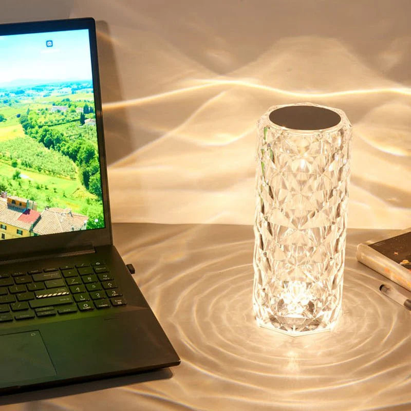 LED Crystal Table Lamp Elegant & Modern Lighting