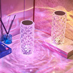 Load image into Gallery viewer, LED Crystal Table Lamp Elegant &amp; Modern Lighting
