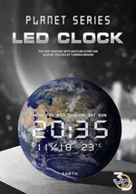 Load image into Gallery viewer, LED Planet Electronic Clock Modern &amp; Futuristic Design
