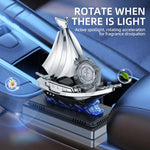 Load image into Gallery viewer, Luxury Solar Boat Air Freshener Freshness Powered by the Sun
