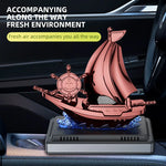 Load image into Gallery viewer, Luxury Solar Boat Air Freshener Freshness Powered by the Sun
