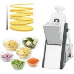 Load image into Gallery viewer, Manual Vegetable Cutter 4-in-1 Mandoline Slicer with Adjustable Thickness
