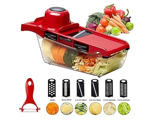 Multi-Functional Shredder Slicer 5 in 1 Versatile Kitchen Tool