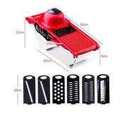 Multi-Functional Shredder Slicer 5 in 1 Versatile Kitchen Tool