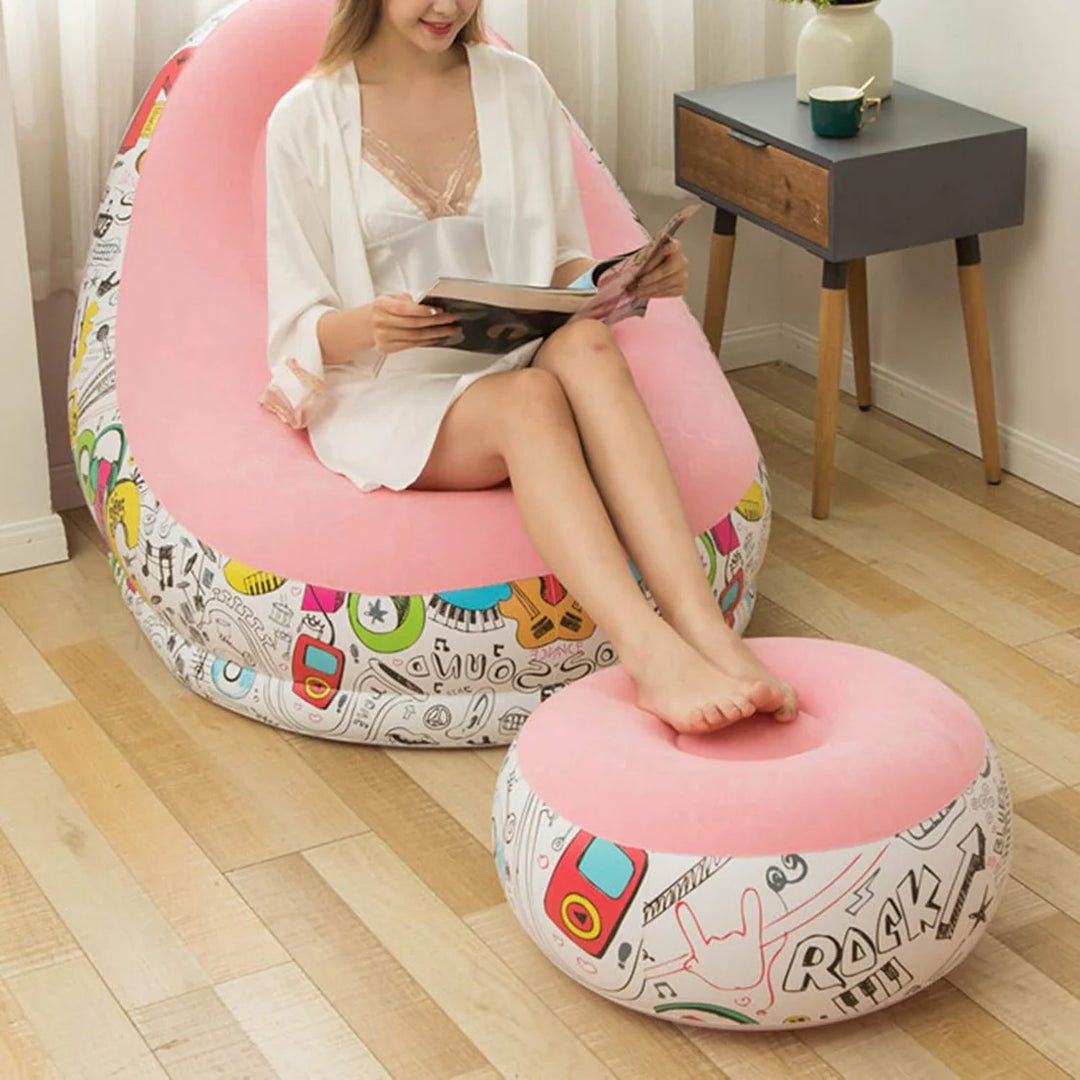 Portable Inflatable Sof Comfortable, Lightweight & Travel-Friendly