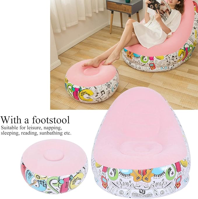 Portable Inflatable Sof Comfortable, Lightweight & Travel-Friendly