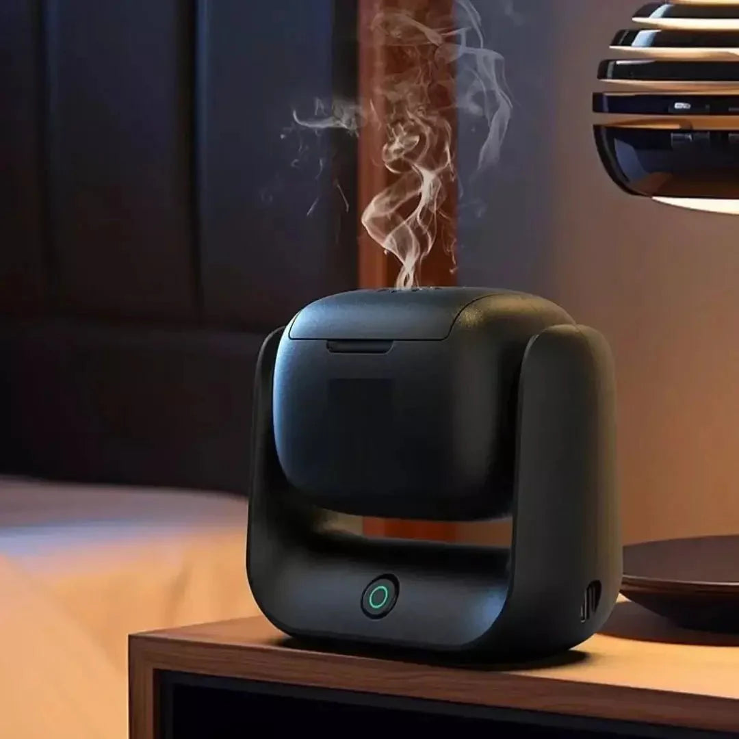 Rotational Electric Bukhoor Incense Burner Elegant & Smart