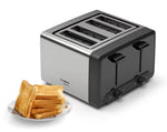 Load image into Gallery viewer, Slivers Criest Dual Toaster 4-Slot Fast &amp; Even Toasting
