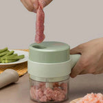 Load image into Gallery viewer, Wireless Mini Electric Food Chopper USB Rechargeable &amp; Compact
