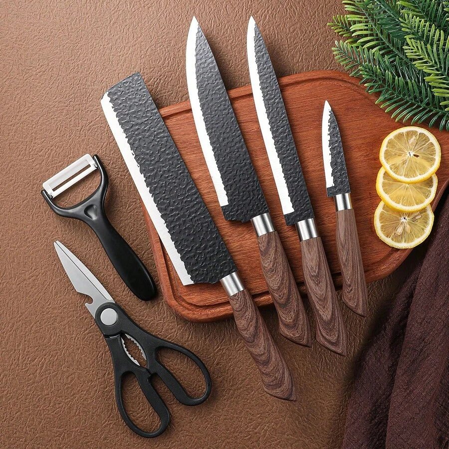 Zepter Knife Set High-Quality Stainless Steel Blades 6 pcs
