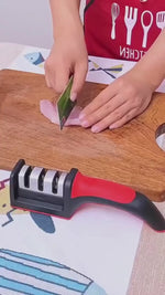 Load and play video in Gallery viewer, 3-Stage Knife Sharpener Restore Sharpness with Ease!
